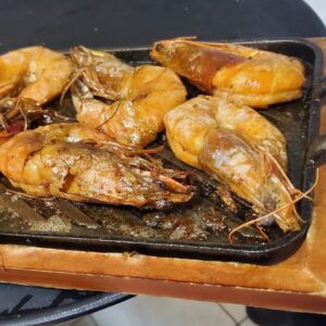 Langostinos a la plancha